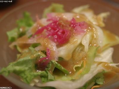 Salade de chèvre chaud