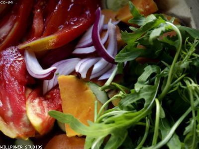 Salade de foies de volaille